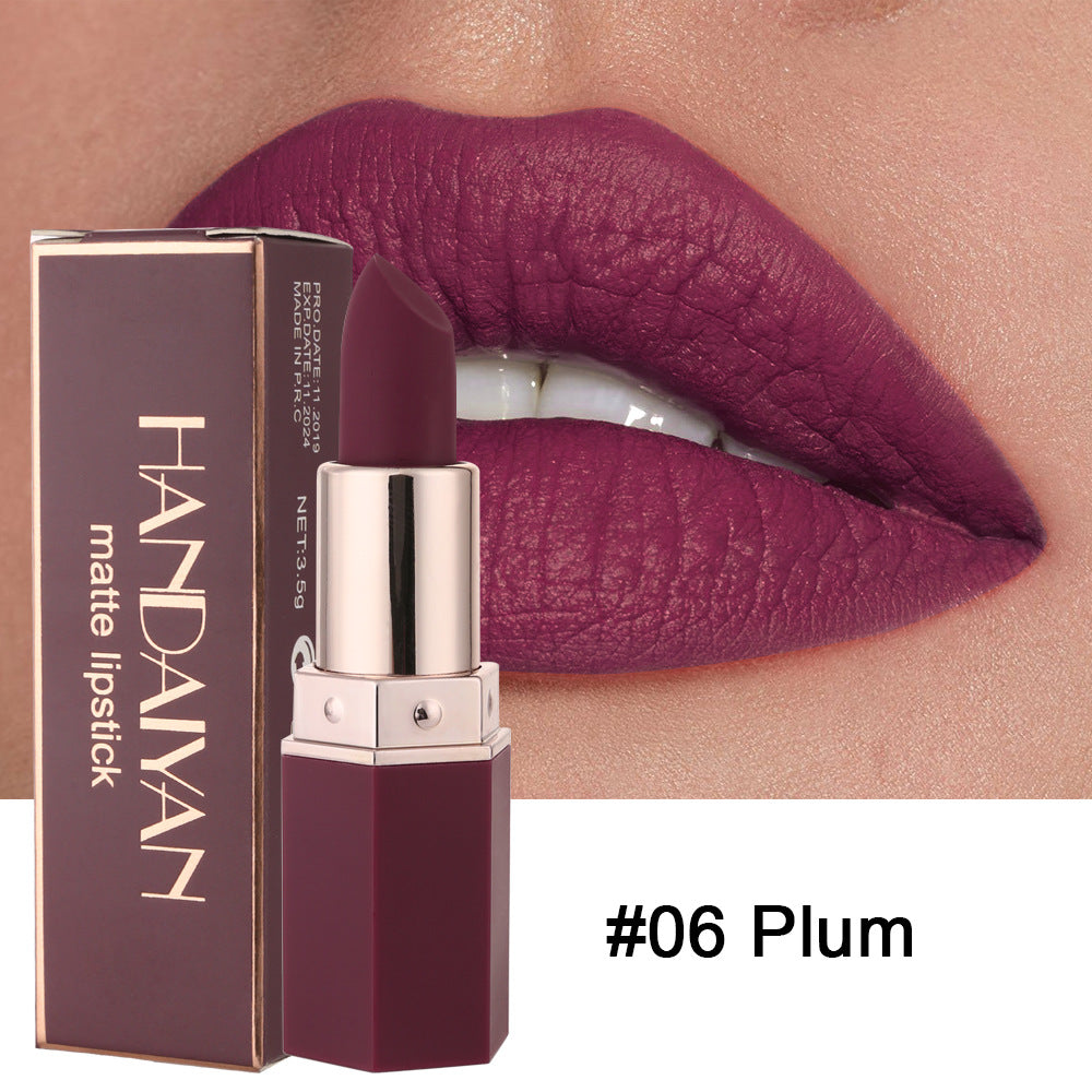 HANDAIYAN Han Daiyan 6-color Matte Nourishing Lipstick Lipstick HANDAIYAN Han Daiyan 6-color Matte Nourishing Lipstick Lipstick